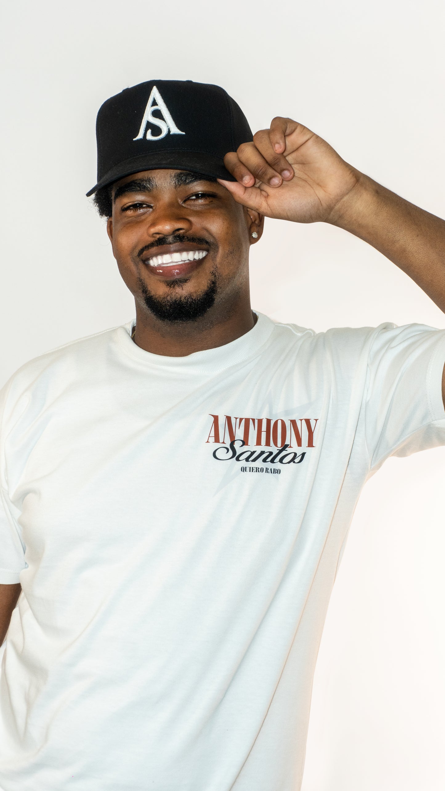 T-SHIRT ANTHONY SANTOS "QUIERO RABO"