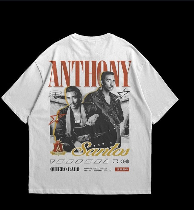 T-SHIRT ANTHONY SANTOS "QUIERO RABO"