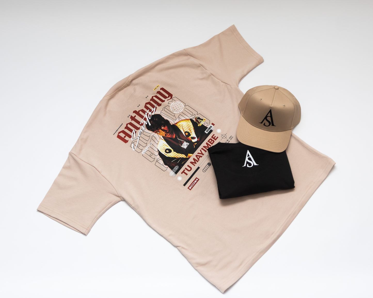 T-SHIRT "ANTHONY SANTOS VINTAGE STYLE"